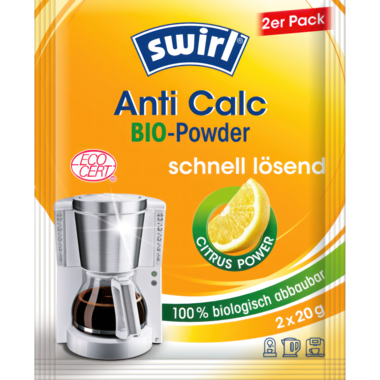 Entkalker Swirl 17992 Bio Pulver 2 X 20G