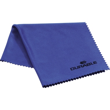 Reinigungstuch Durable 579406 Microfaser Blau Techclean Cloth 20x20cm
