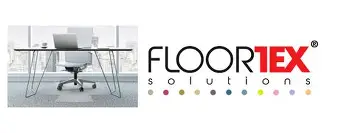 Bodenschutzmatte Floortex 150x150cm tran für Hartböden Polycarbonat