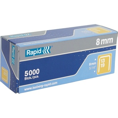 Heftklammer Rapid 13/8 verzinkt 13/8