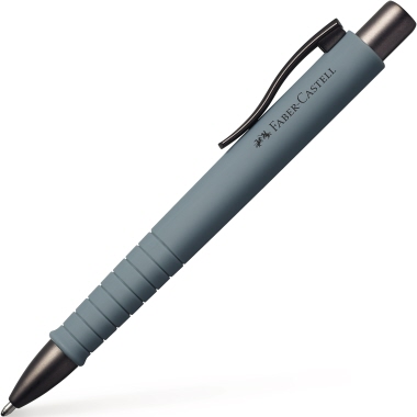Kugelschr. Castell 241188 Poly stone gr. Selection Xb Grey, Ergonomisch