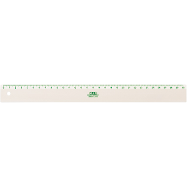 Lineal Green Line 711300810 30cm schmal natur