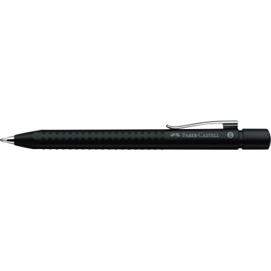 Kugelschreiber Castell 144187 Grip schw. Schwarz/matt