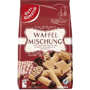 Gebäck Waffelmischung 400g 