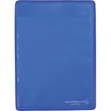 Drahtbügeltasche Tarifold 166001 A4 blau Hoch Magnetisch, Verstärkter Rahmen