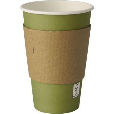 Banderolen für Coffee to go Becher 0,2l Durchmesser: 7,3cm