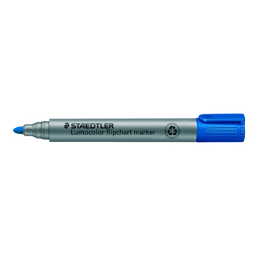 Flipchartmarker Staedtler 356 blau 2mm, Rundspitze