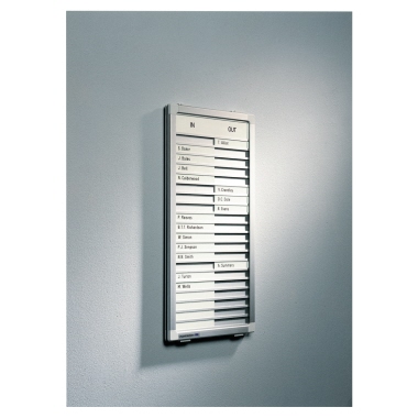 Abwesenheitsboard Legamaster 622300 30p Ersonen, Verschiebbare Namensschilder,