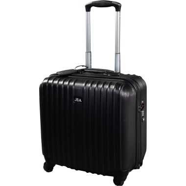 Trolley JSA 45554 2in1 matt schwarz Reise- Und Business, Teleskopgriff