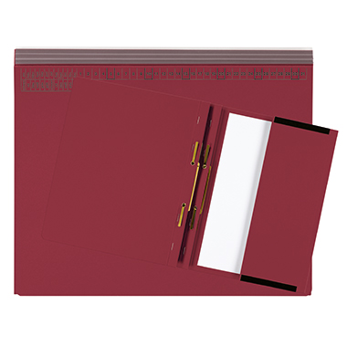 Hängeh. L. m.T. actus Serie A b.-rot Hängehefter m Tasche und Linksheftung