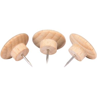 Pinnwandnadel Legamaster 7-145125 Ø20mm Buchenholz