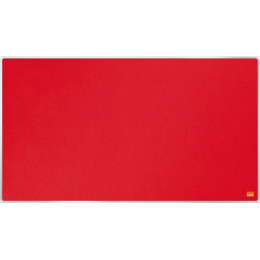 Pinnwand nobo 1915 32" rot Filz widescreen Impression Pro