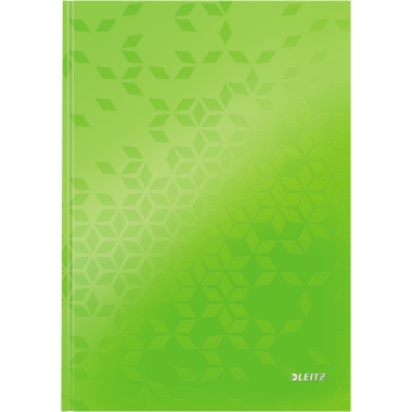 Notizbuch Leitz 46261054 DIN A4 kariert 90g 80 Blatt grün