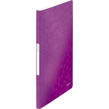 Sichtbuch Leitz 4631 A4 PP 20H violett 46310062