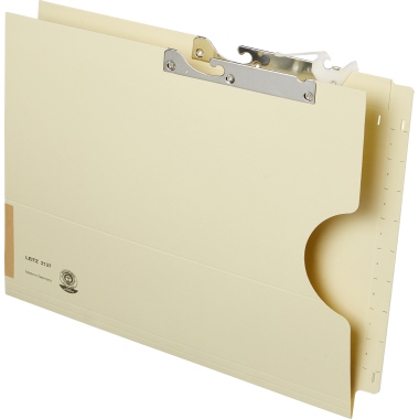 Pendelmappe Leitz 2137 chamois Ausführung Mit Freifausschnitt Und Fests