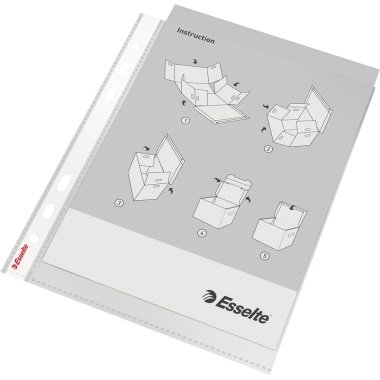 Prospekthülle Esselte 56066 A4 glasklar 0,06mm PP-Folie, oben offen