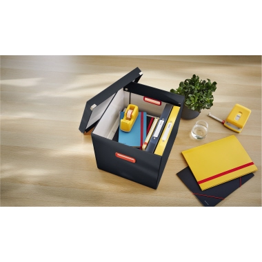 Archivbox Leitz Cosy 5347 C+S L grau Cube