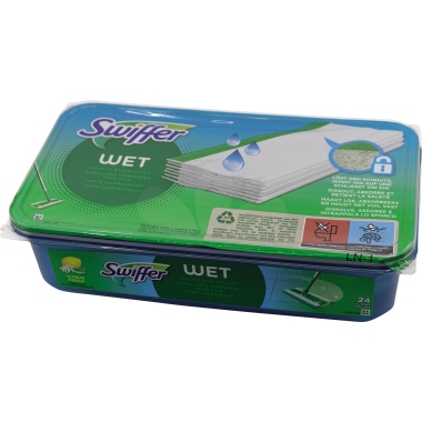Feuchttuch Swiffer 09650108 21x28cm weiß 