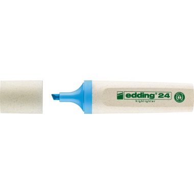 Textmarker edding 24 EcoLine 2-5mm blau, Keilspitze