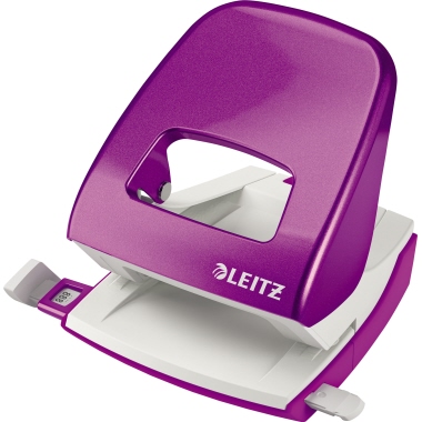 Locher Leitz 5008 WOW viola metallic 3,0mm, 30 Blatt