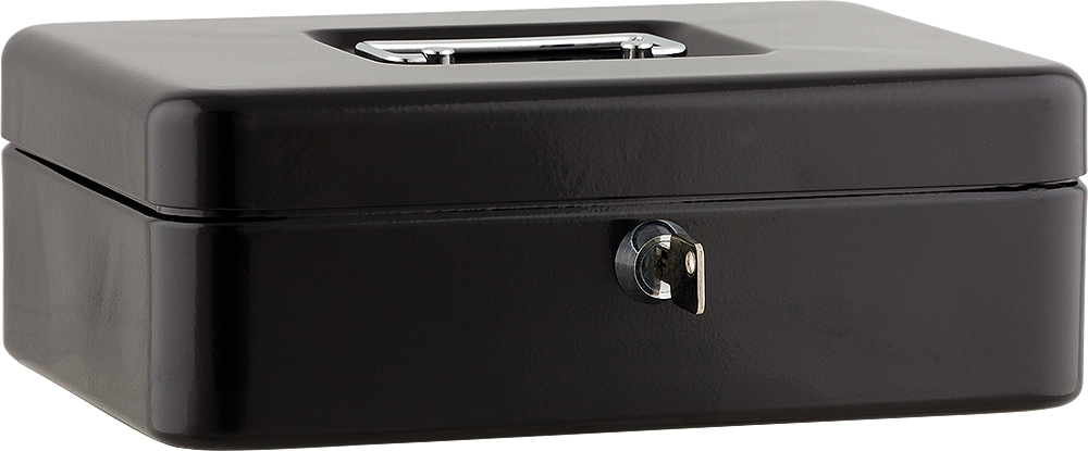 Geldkassette SAX 0-812 sw. 25x18x9 cm 