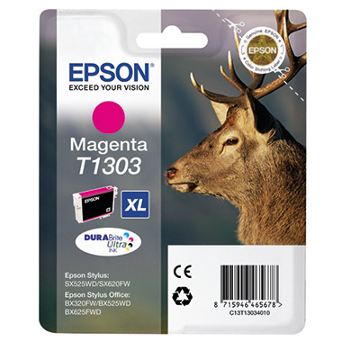 Tintenpa. EPSON T130 magenta C13t13034012