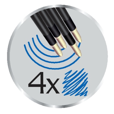 Kugelschreiberständer BIC® 4 Colours  Kugelschreiberständer BIC® 4 Colours