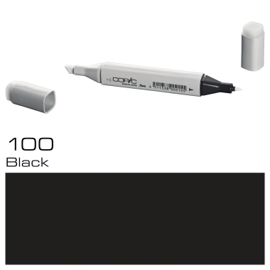 Copic Marker  100 Magnetoplan 20075 Black