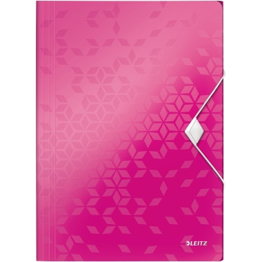 Eckspanner Leitz WOW 4599 A4 pink metallic