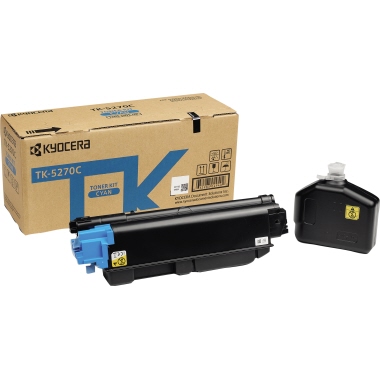 Toner KYOCERA TK5270C 1T02TVCNL0 cyan inkl. Alttonerbehälter