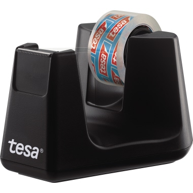 Tischabroller Tesa 53903 Smart ecoLogo + 1 Rolle Film® Kristall-klar