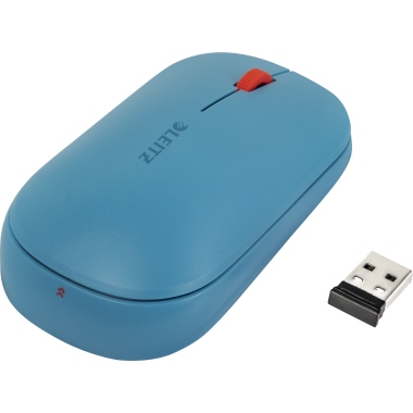 Maus Leitz Cosy Blau kabellos