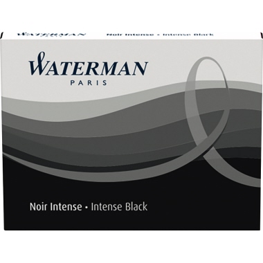 Tintenpatrone Standard Waterman schwarz 