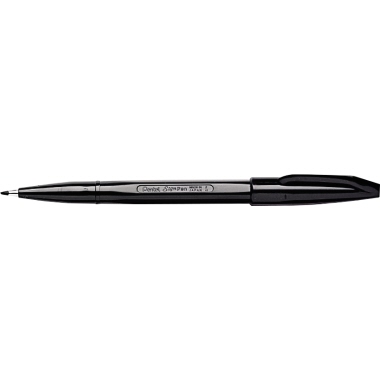 Faserschreiber Pentel S520 schwarz 0,8mm, Sign Pen
