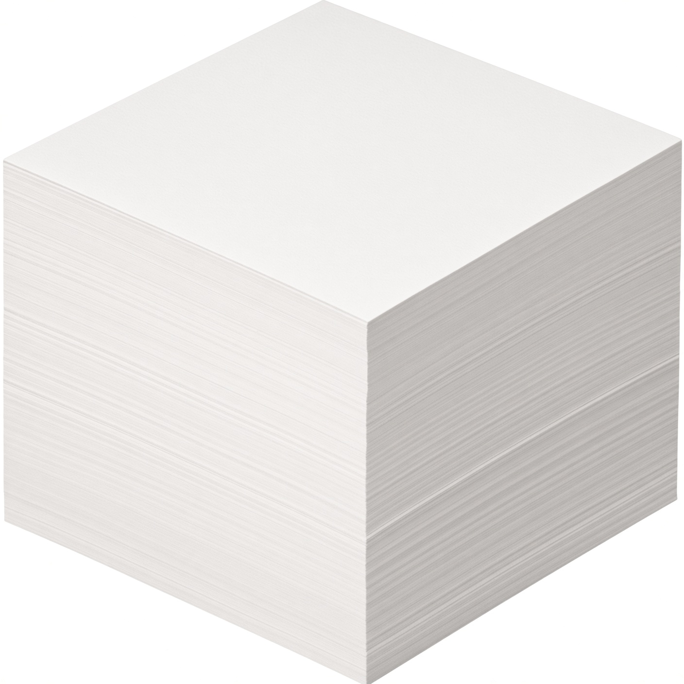 Notizzettel 9x9cm 700Bl. lose weiß