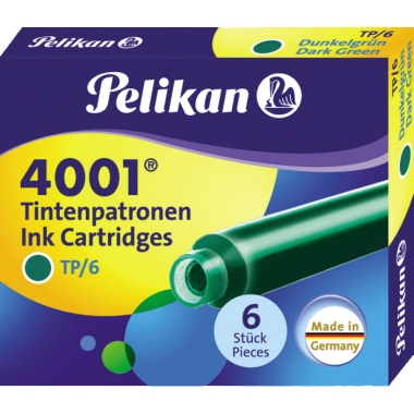 Tintenpatrone Pelikan 4001 TP/6 dunkelgr Ün