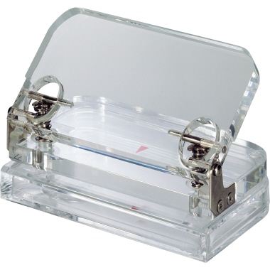 Locher Maul 1959105 klar Acryl, max. 8Bl., 11x6x6,5cm