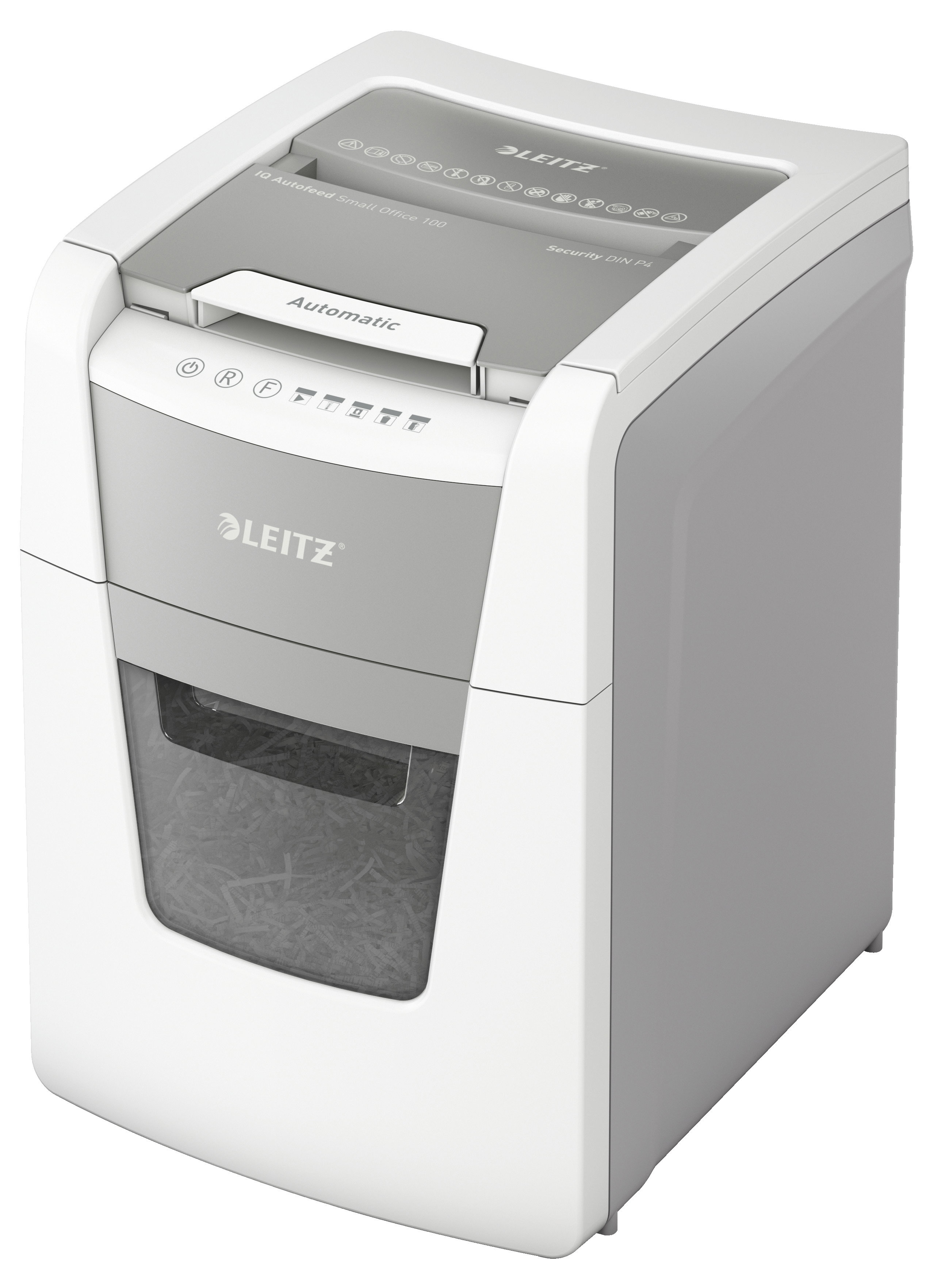 Aktenver. LEITZ 80110000 P4 4x28mm 34L Iq Auto Office 100 weiss/grau