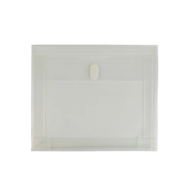 Sichttasche FolderSys 40138 A4 quer Dehnfalte 70mm mit Klettverschluss