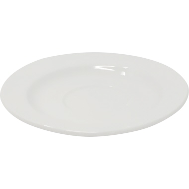 Espresso-Untertasse weiß rund 6 Stück Ø 12cm für 5082485