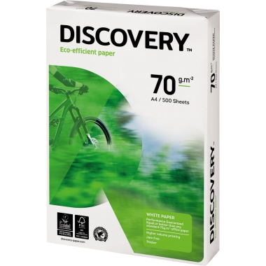 Kopierpapier Discovery A4 70g weiß 500 Blatt