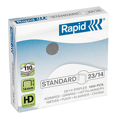 Heftklammern Rapid 2486 23/14 verzinkt 