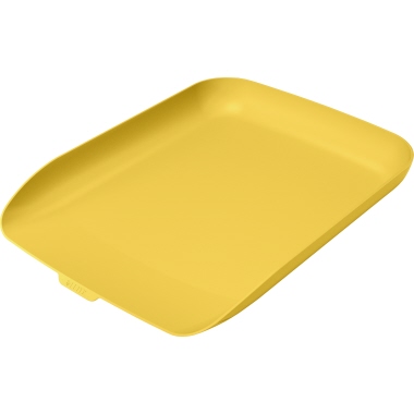 Briefkorb Leitz 5358 A4 warm gelb Cosy m. Stapelelement