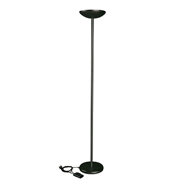 Deckenfluter MAULsky 8254090 sw Halogenleuchte 300W 175 cm Schwarz
