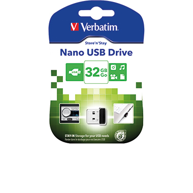 USB-Stick Verbatim Store 'n' Stay 16GB Nano USB 2.0