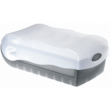 Karteibox Han 998 Croco A8 quer grau  Karteibox Han 998 Croco A8 quer grau