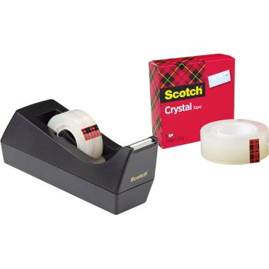 Tischabroller Scotch C38 83980 19mmx33m Incl. Rolle Crystal 19mmx10m