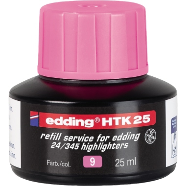 Nachfülltusche Edding HTK25 25ml rosa 