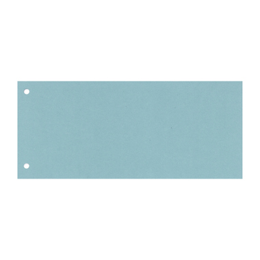 Trennstreifen RC 10,5x24cm blau Rc 190G Gelocht