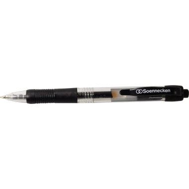 Gelschreiber Soennecken 2212 schwarz 0,4mm Ausschreibungsartikel